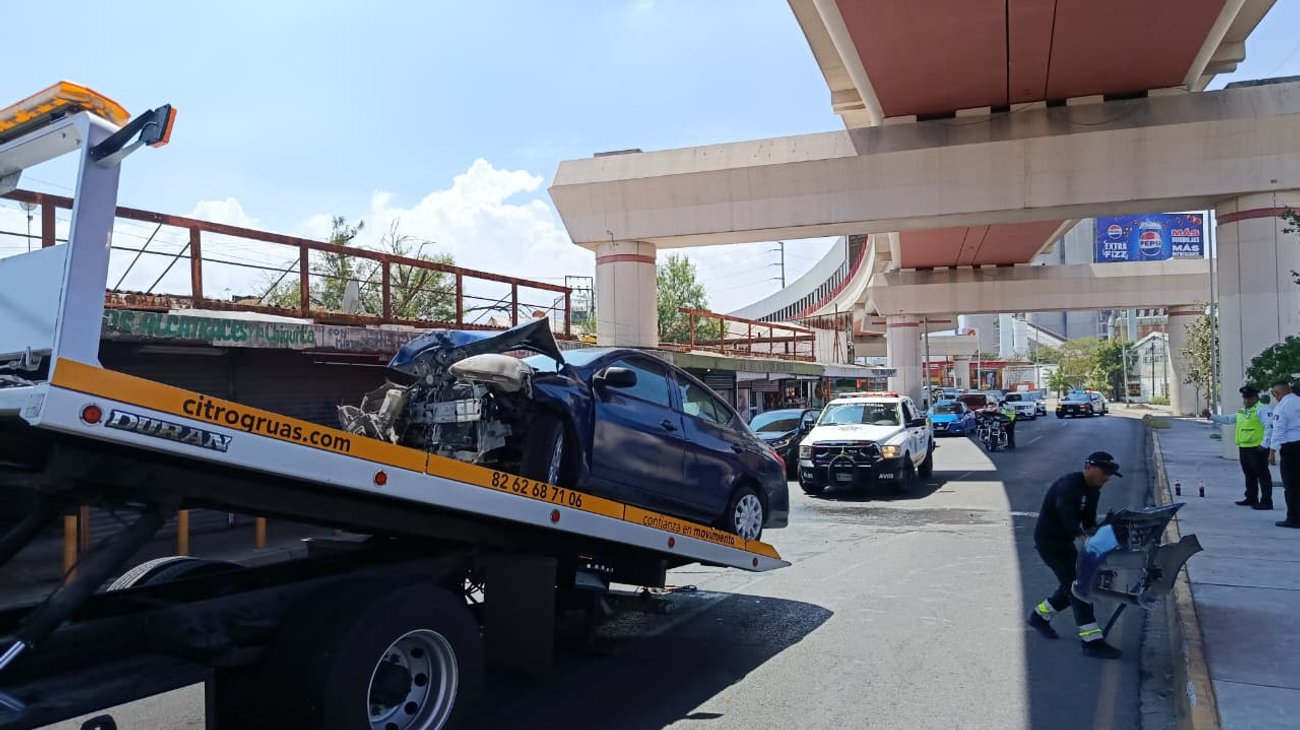Choque en Félix U. Gómez deja tres menores lesionados