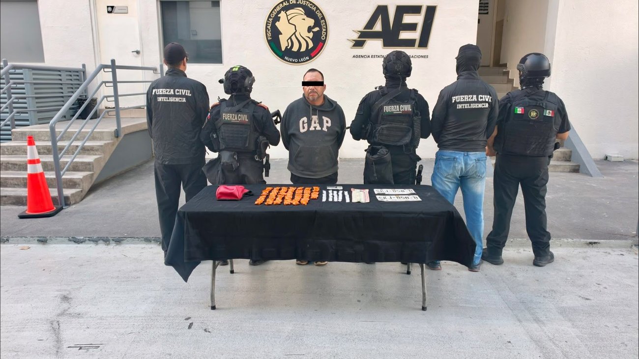Detienen a presuntos integrantes de un grupo criminal en Galeana