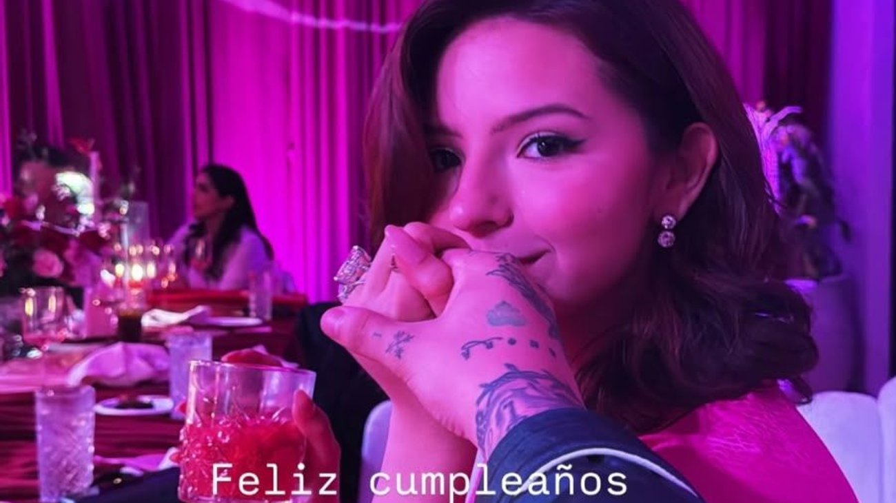 Este fue el lujoso menú en la fiesta de Ángela Aguilar