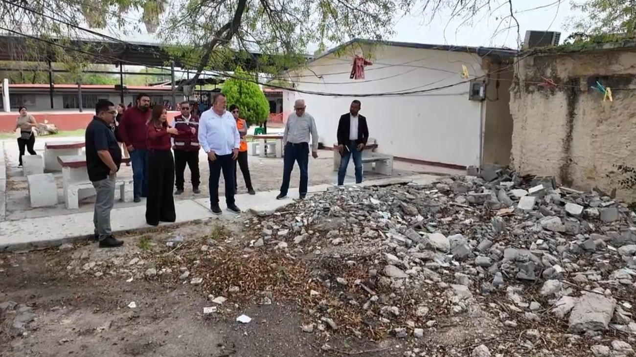 Demolerán parte de la primaria Emiliano Zapata por graves daños
