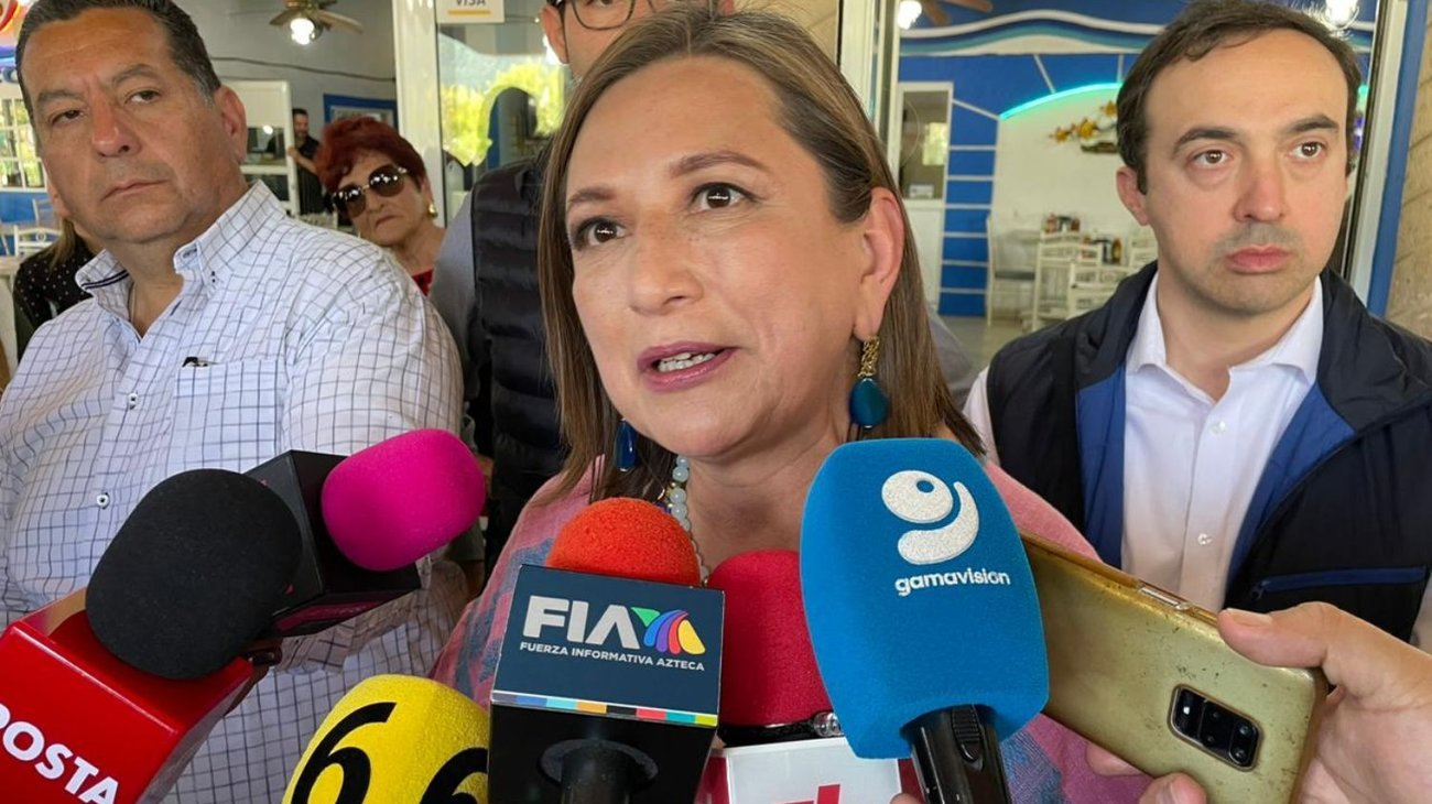 'Mi contendiente es Claudia, no Samuel"': Xóchilt Gálvez