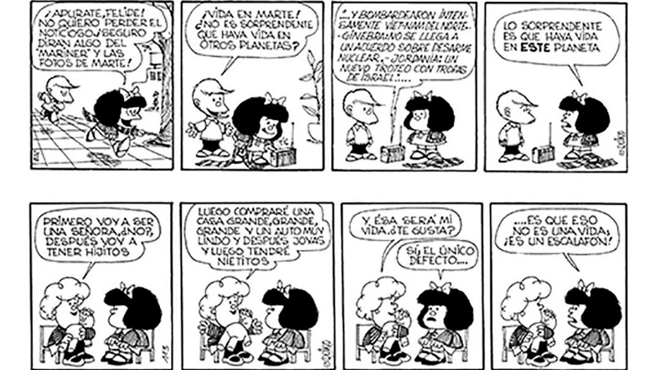 Mafalda, la 'heroína de nuestro tiempo' cumple 60 años