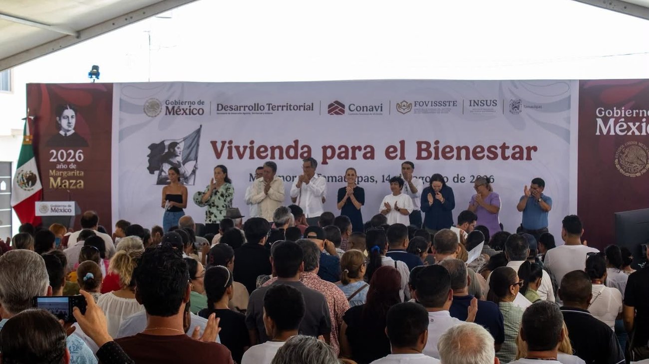 Sheinbaum anuncia 83 mil nuevas viviendas para Tamaulipas