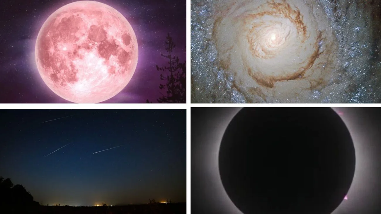Será abril de 2025 un mes lleno de eventos astronómicos