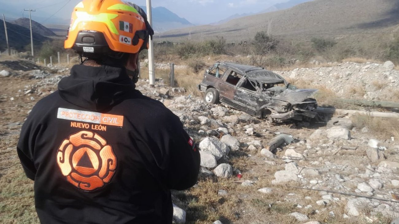 Muere joven de 21 años tras volcadura en carretera a Saltillo