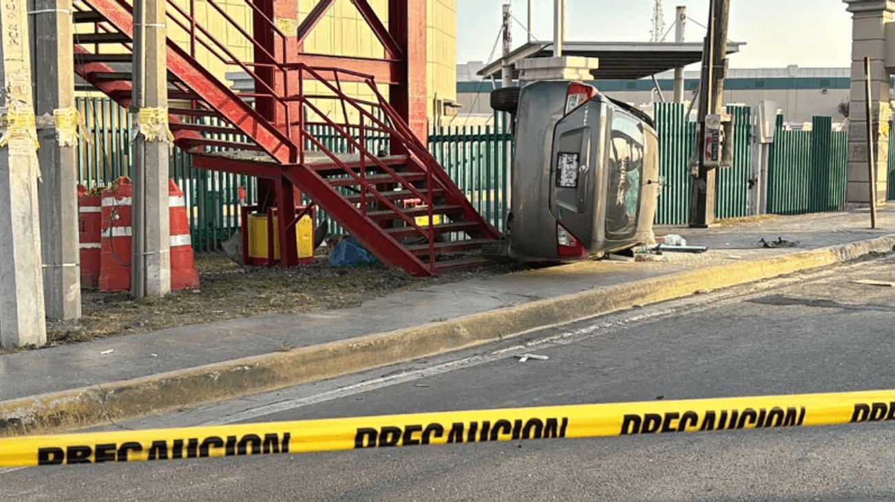 Queda en libertad conductora involucrada en accidente en Apodaca 
