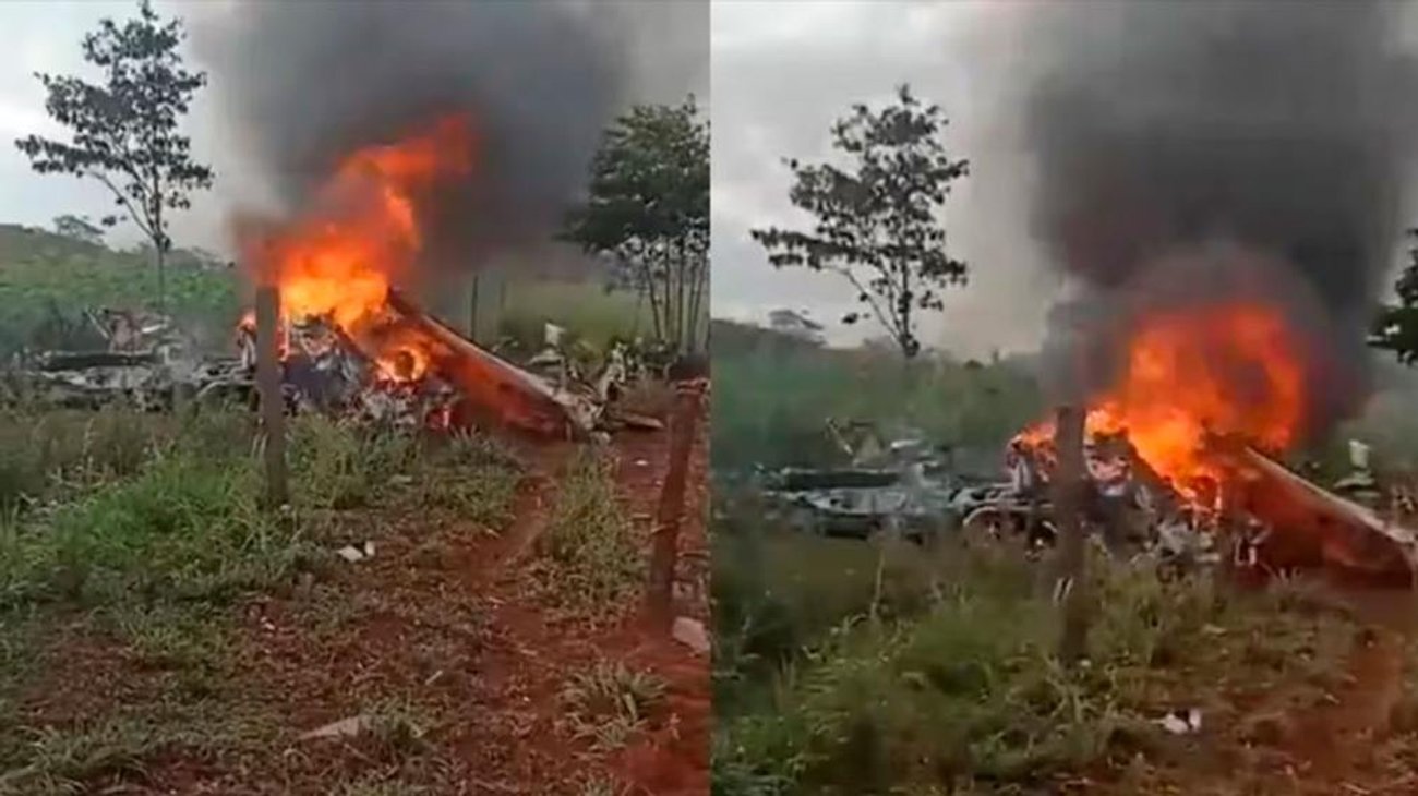 4 personas fallecidas en accidente de avioneta en Paraguay