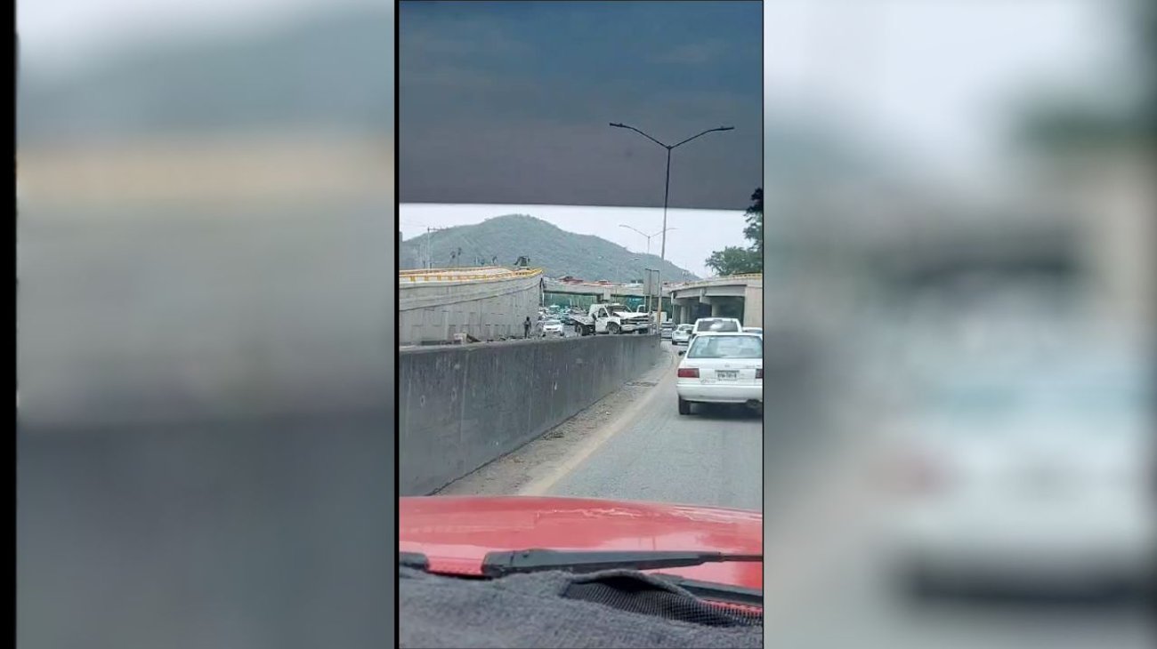 Accidente de tráileres provoca cierre en Carretera Nacional