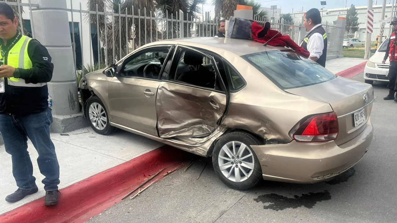 Accidente en Ramos Arizpe deja un herido grave