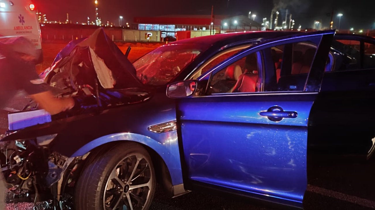 Muere menor en choque sobre autopista Monterrey-Reynosa