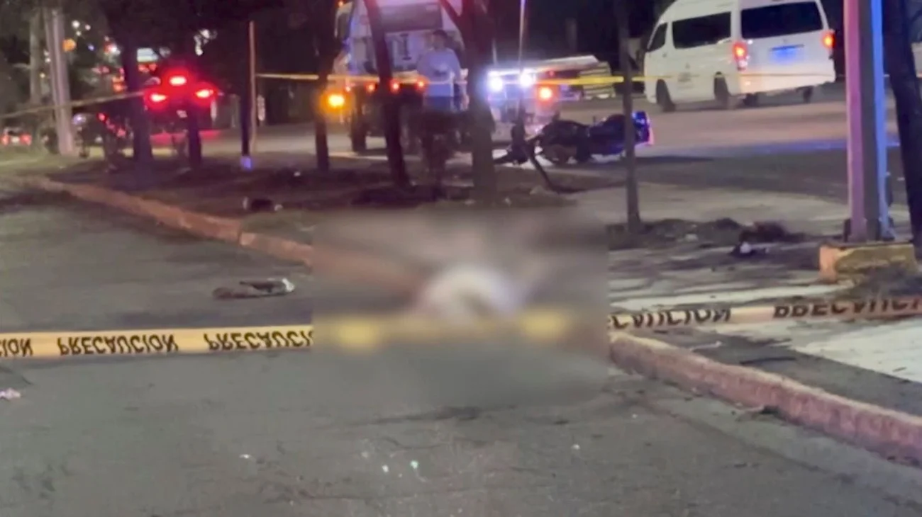 Muere hombre atropellado por motociclista en avenida Pablo Livas