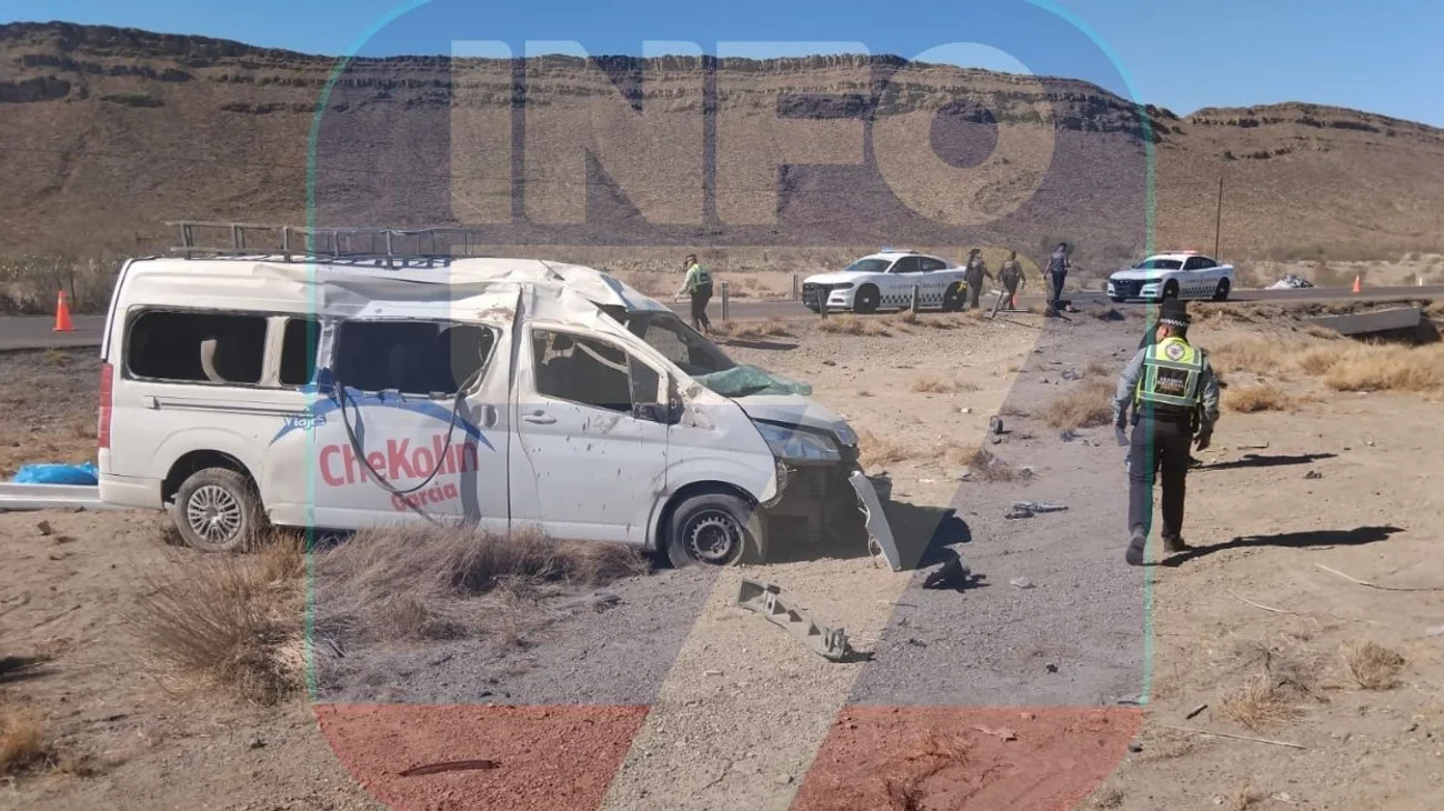 Fallecen madre e hijo en accidente en Parras de la Fuente