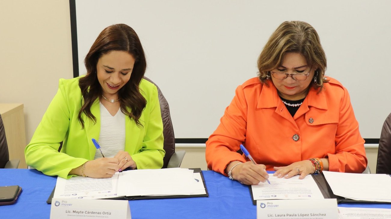Firman acuerdo para impulsar empoderamiento femenino