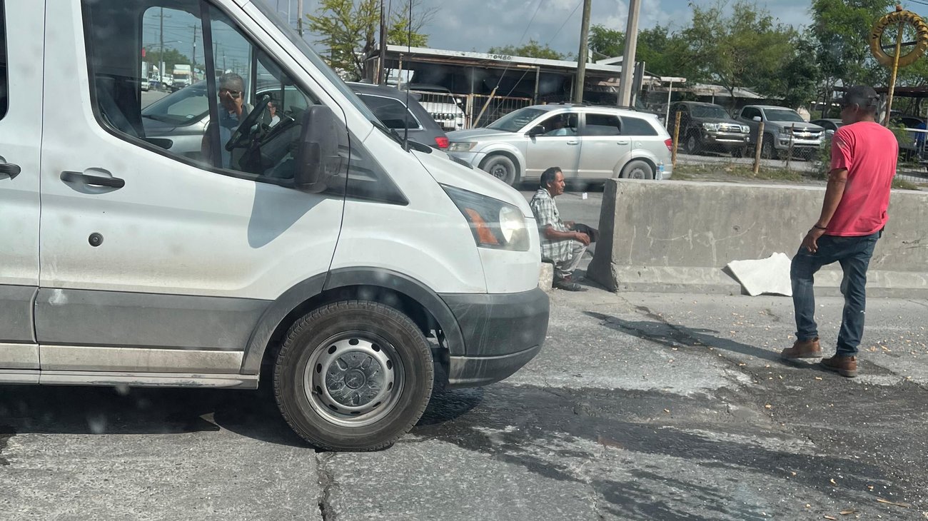 Arrollan a vendedor en triciclo en Matamoros; responsable huyó