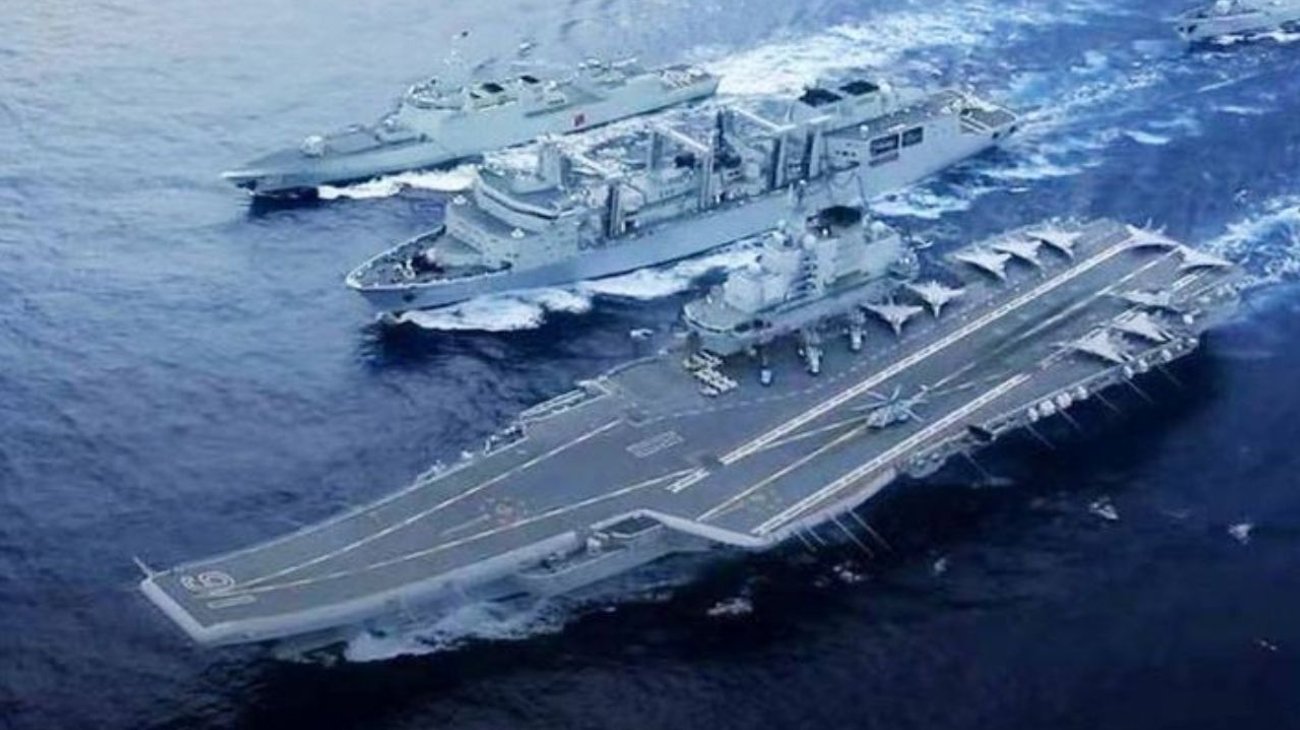 Aeronaves chinas operan con portaaviones cerca de Taiwán