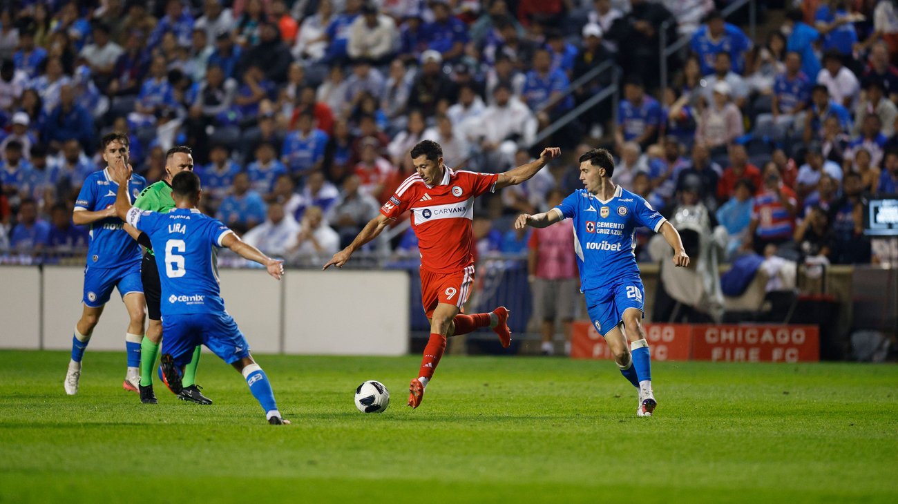 Cruz Azul pierde ante Chicago Fire y queda fuera de Leagues Cup