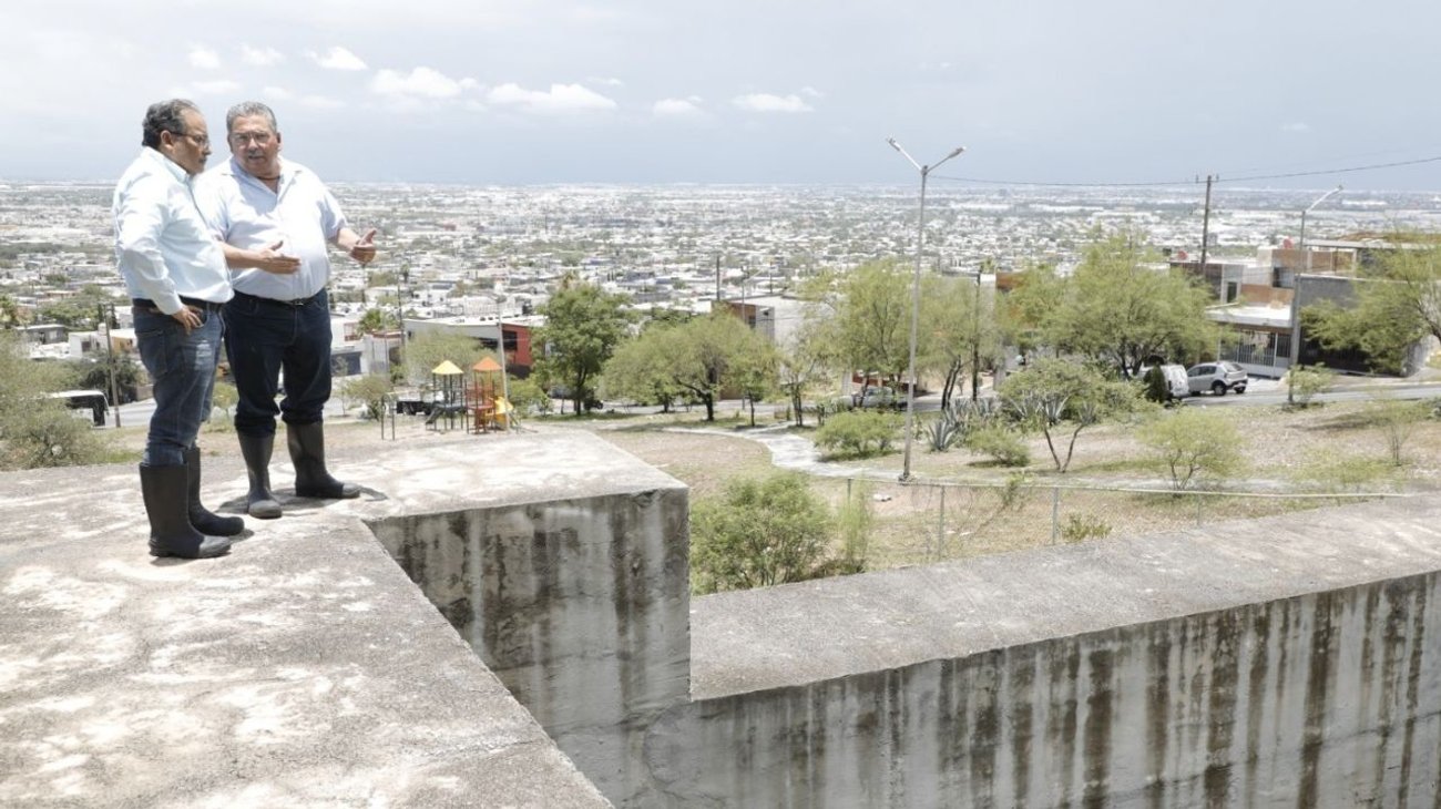 Afirma Escobedo que represas en cerros sí funcionan