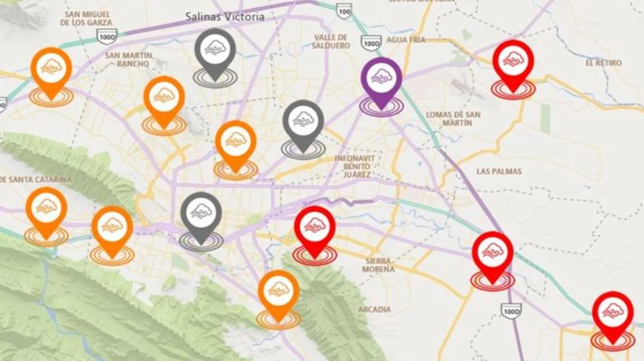 Incendios en zona metropolitana dejan muy mala calidad del aire