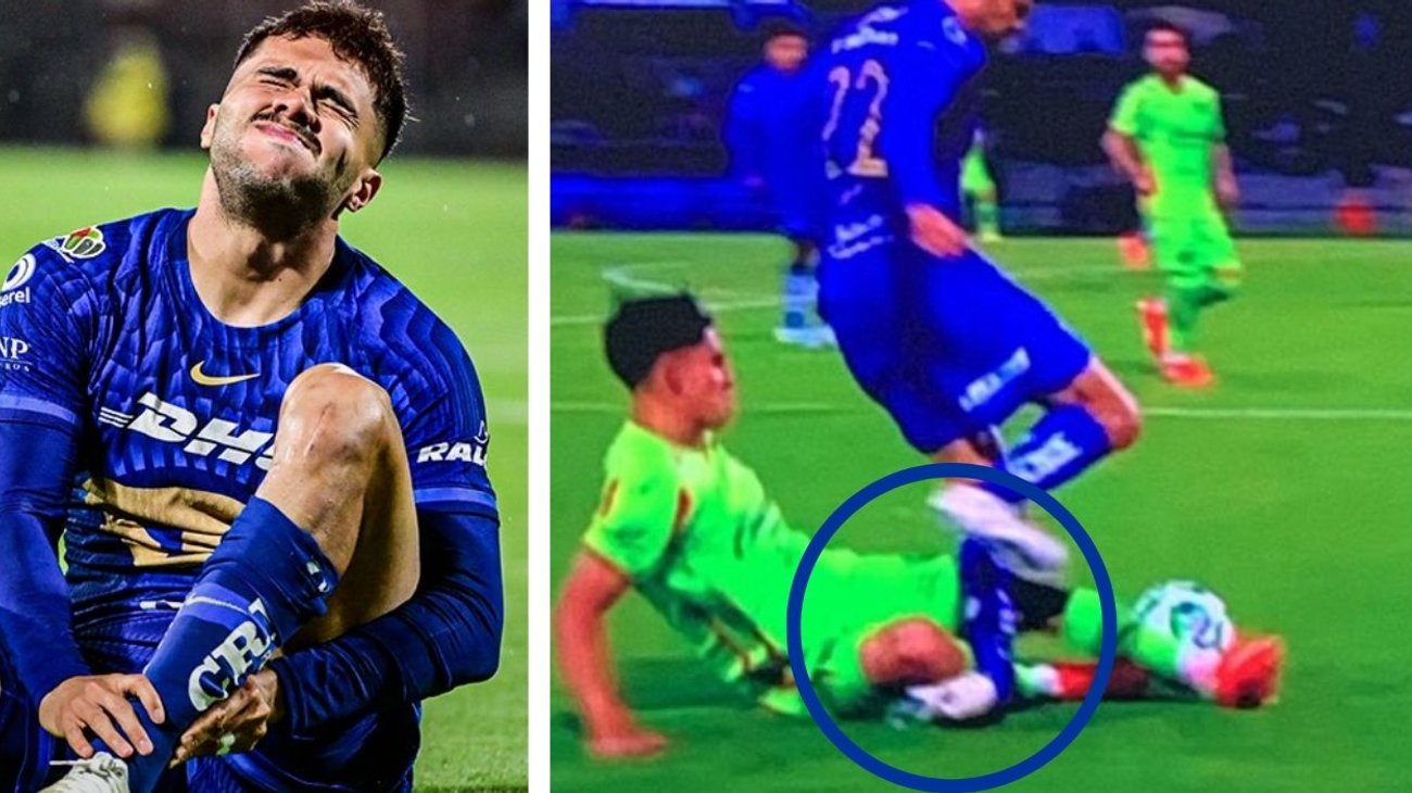 Sufre Alan Medina impactante fractura de tobillo y será operado