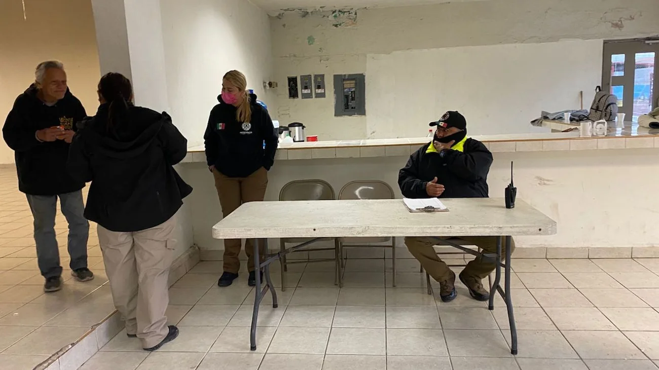 Implementan albergue en Matamoros ante frente frío