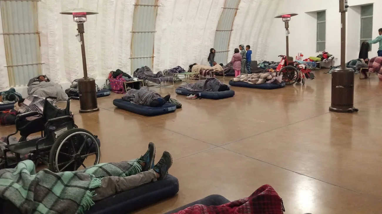 Bajas temperaturas deja más de 90 personas albergadas en Coahuila