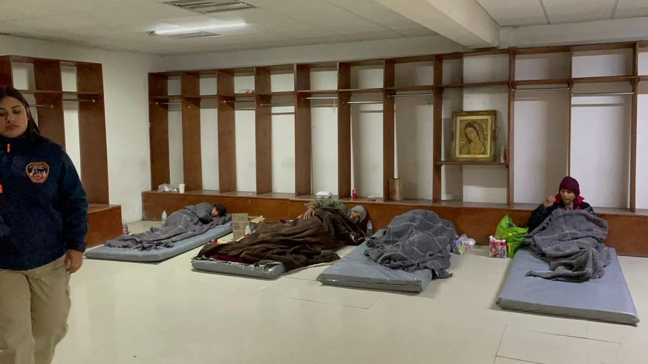 Habilitan albergues en Reynosa para personas vulnerables por frío