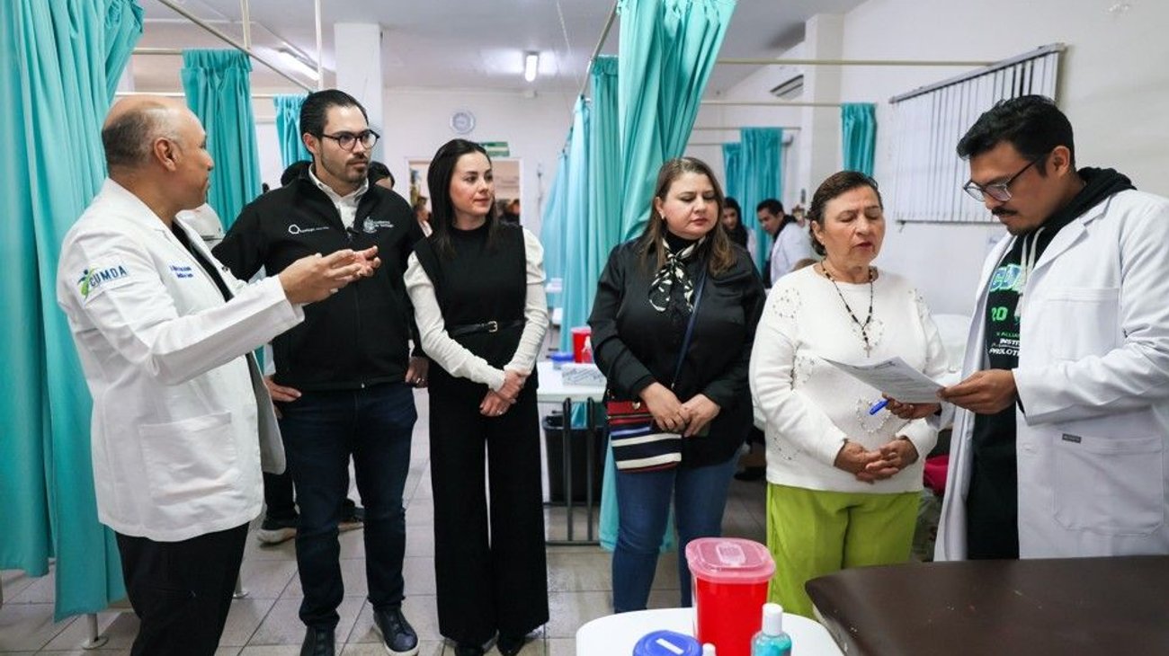 David de la peña y Olga Villalón inician brigada humanitaria