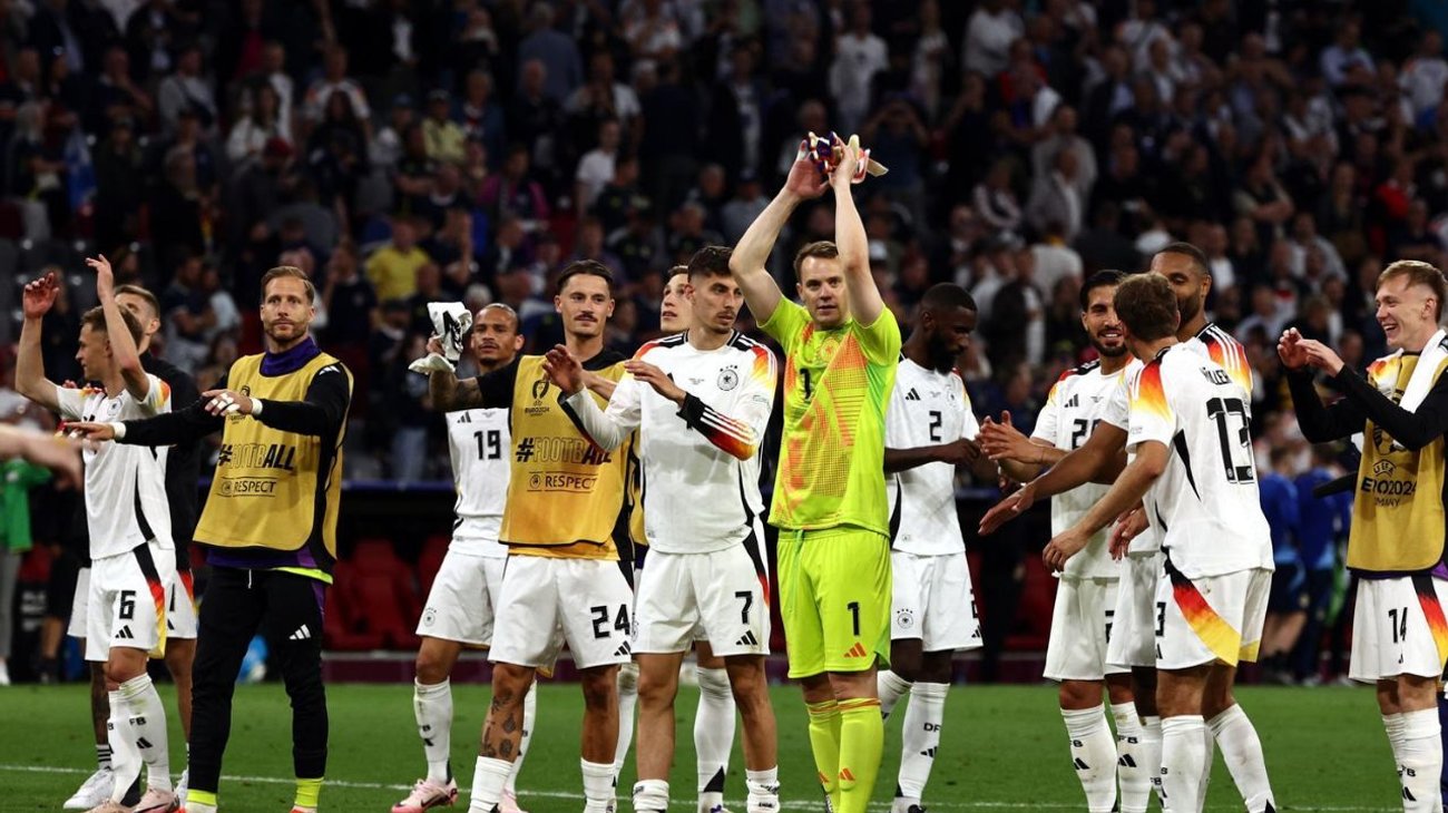 Alemania aplasta a Escocia 5-1 en la Eurocopa 2024