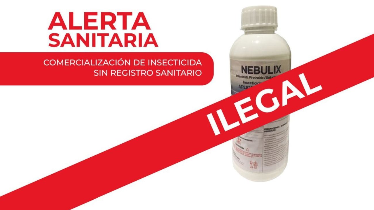 Cofepris alerta a no comprar ilegal insecticida doméstico