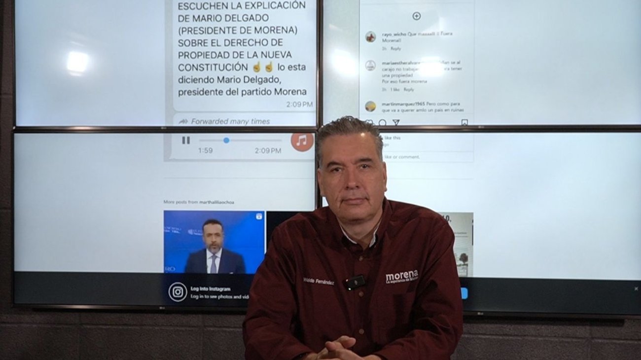 Alerta Waldo sobre audio falso de suprimir propiedad privada