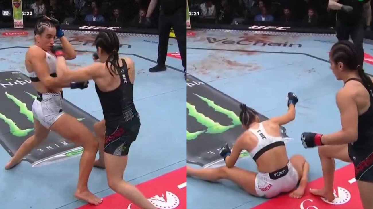 ¡Espeluznante! Así noqueó Alexa Grasso a Maycee Barber en MMA