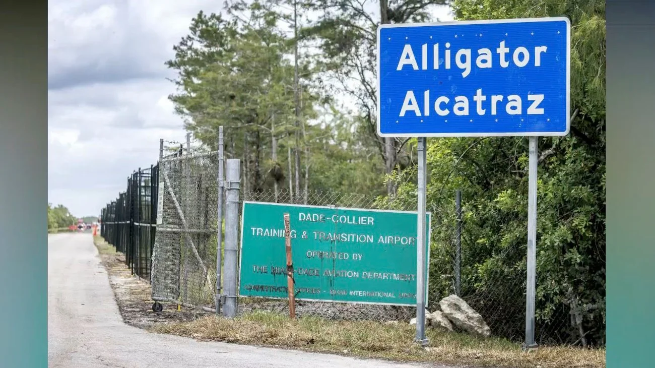 Reportan 14 mexicanos detenidos en 'Alligator Alcatraz'