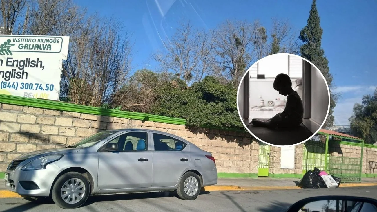 Maestra amarra a niño de maternal; envía foto a mamá por error