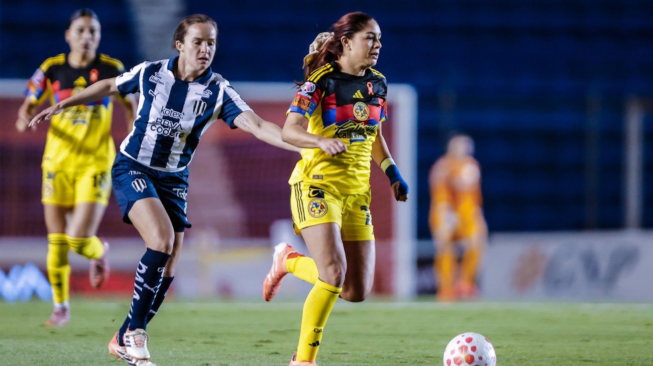 América golea a Rayadas y avanza a las semifinales