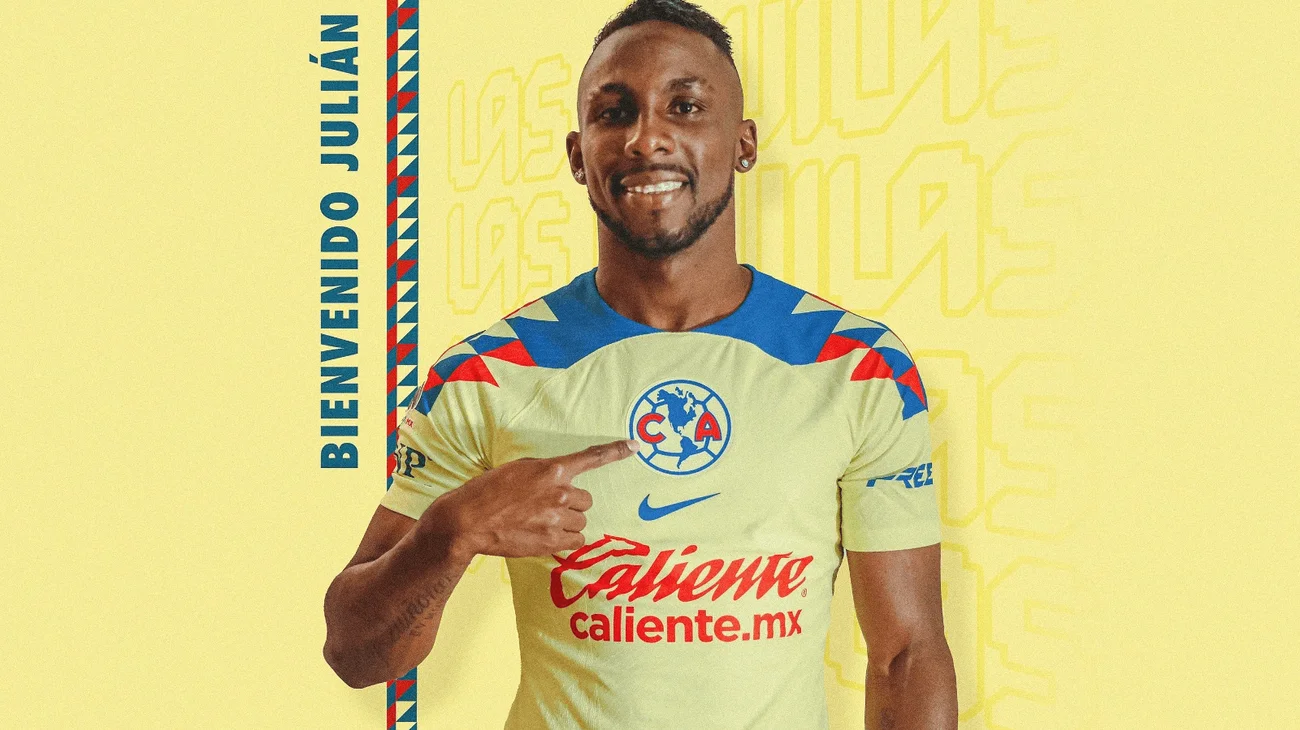 América presenta a Julián Quiñones como nuevo refuerzo