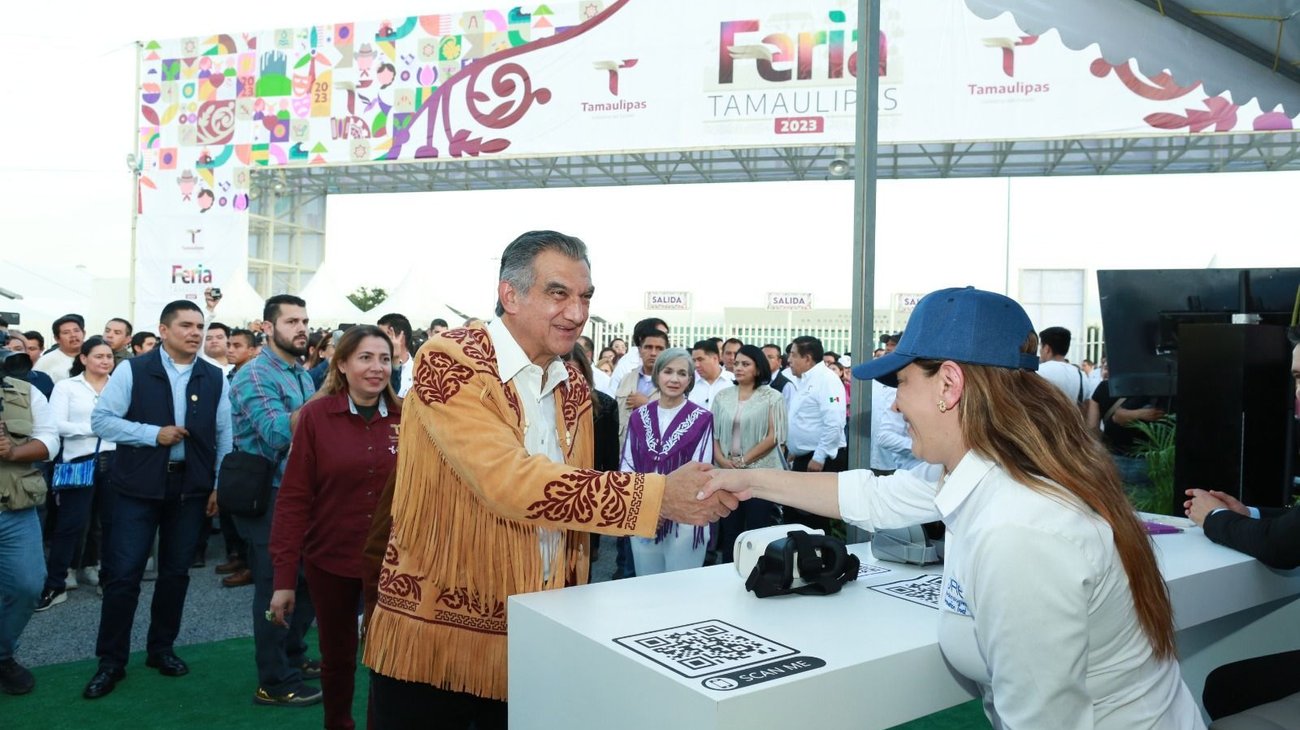 Inaugura gobernador Américo Villarreal Feria Tamaulipas 2023