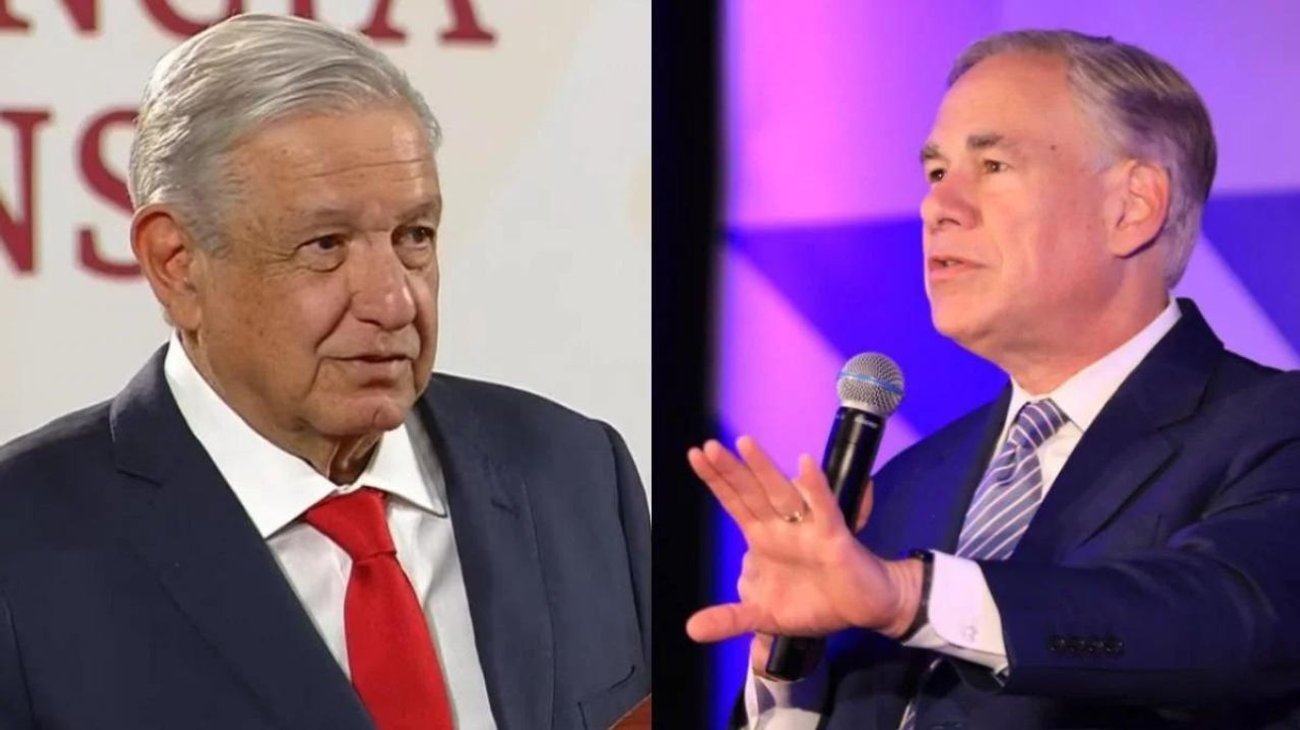 AMLO acusa al gobernador de Texas de ser 'antimexicano'