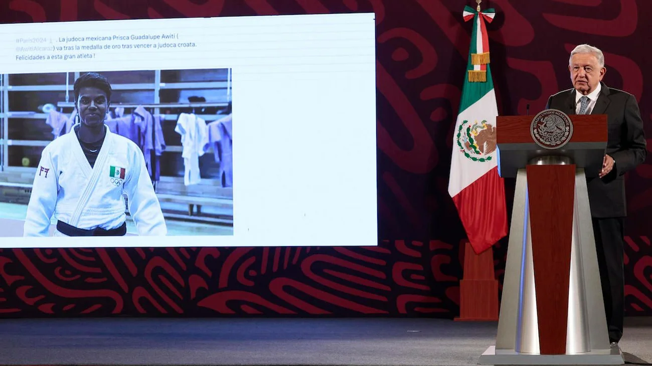 Culpa AMLO a gobiernos anteriores del desempeño en Olímpicos