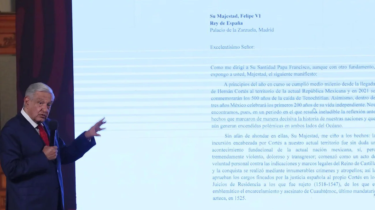 'Se debe respetar a México', AMLO sobre no invitar al rey 