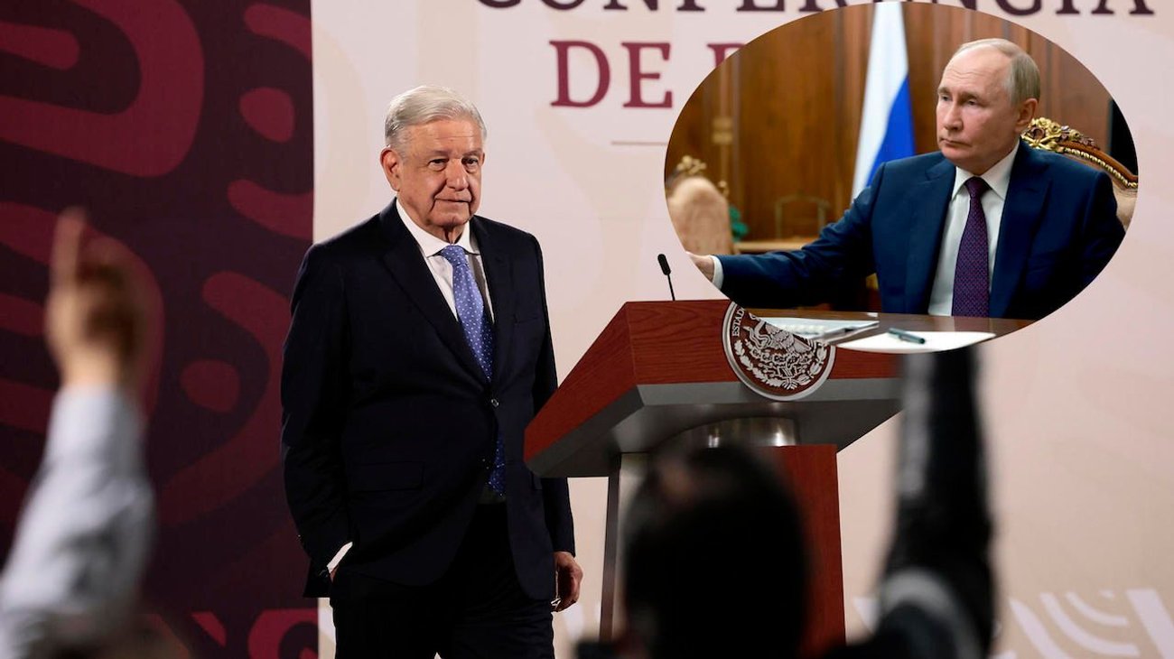 No detendrán a Putin si acude a ceremonia de Sheinbaum: AMLO