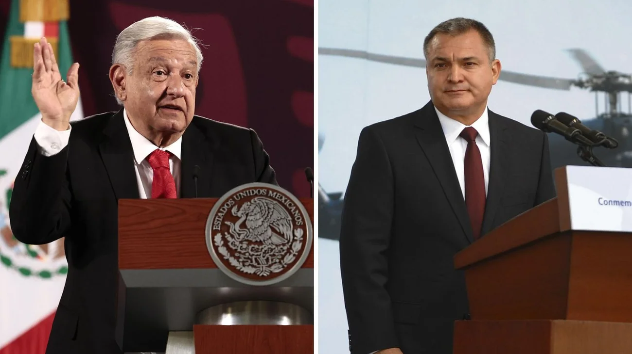 AMLO reta a García Luna a presentar pruebas de acusaciones