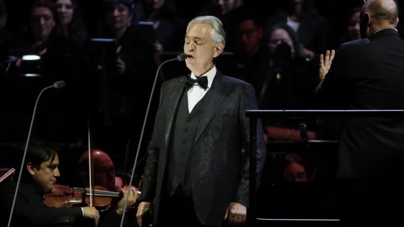 Andrea Bocelli formará parte de 'Conciertos de Cuenta Regresiva'