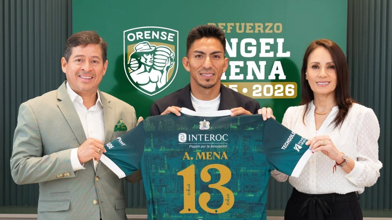 Ángel Mena deja el fútbol mexicano para ir al Orense de Ecuador