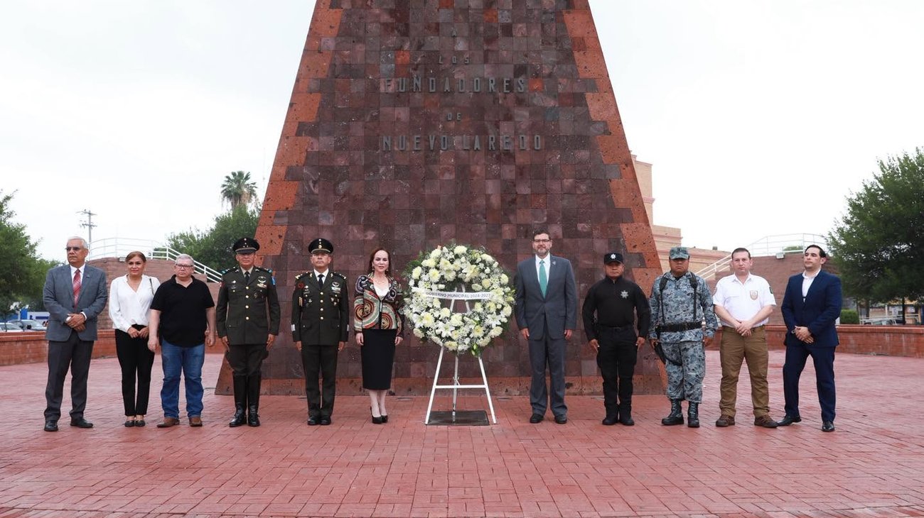 Conmemoran 178 aniversario de la fundación de Nuevo Laredo