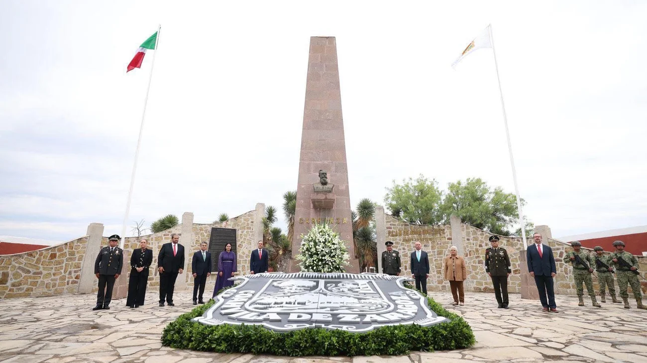 Conmemoran aniversario de la proclamación del Plan de Guadalupe