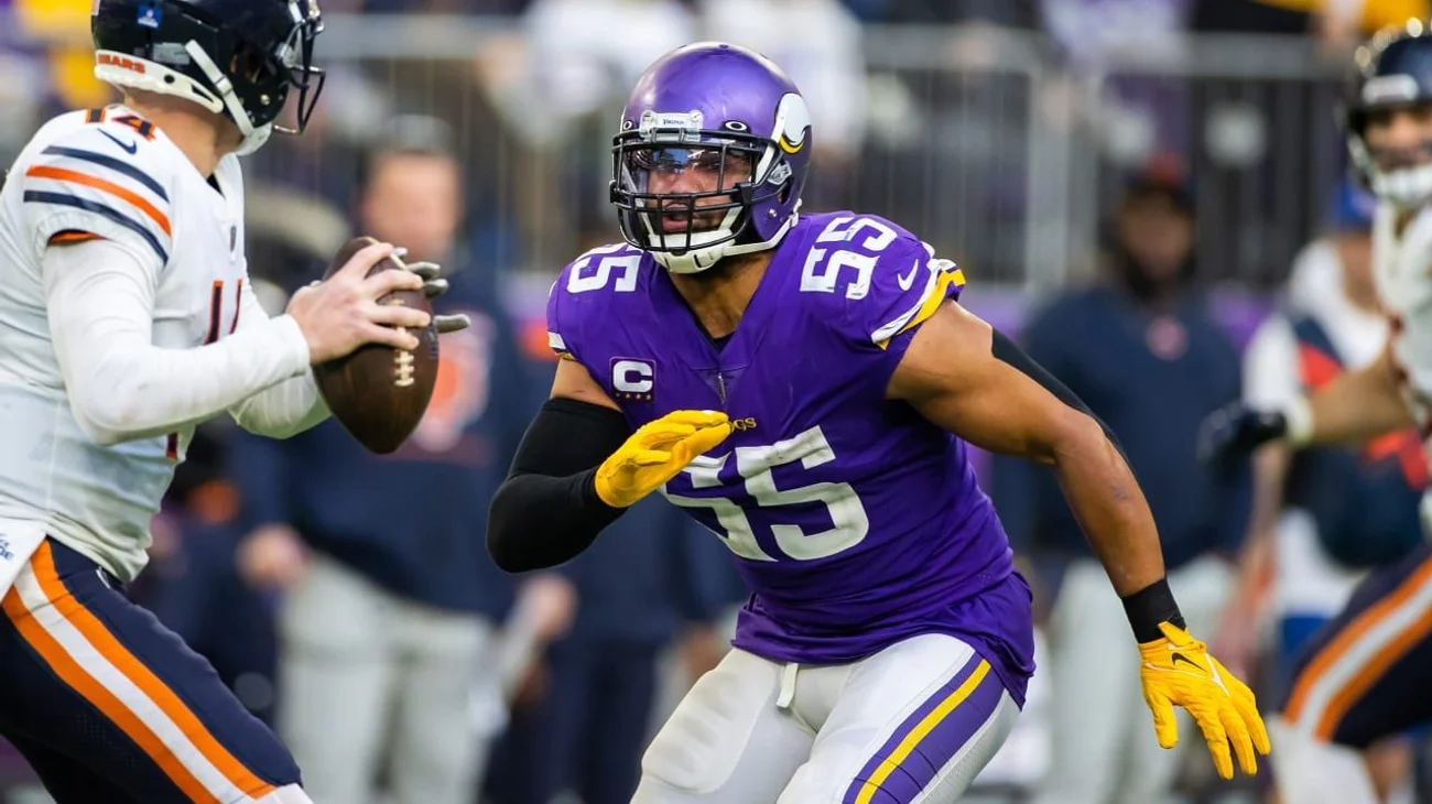 Anthony Barr, estrella de los Vikings, se retira de la NFL