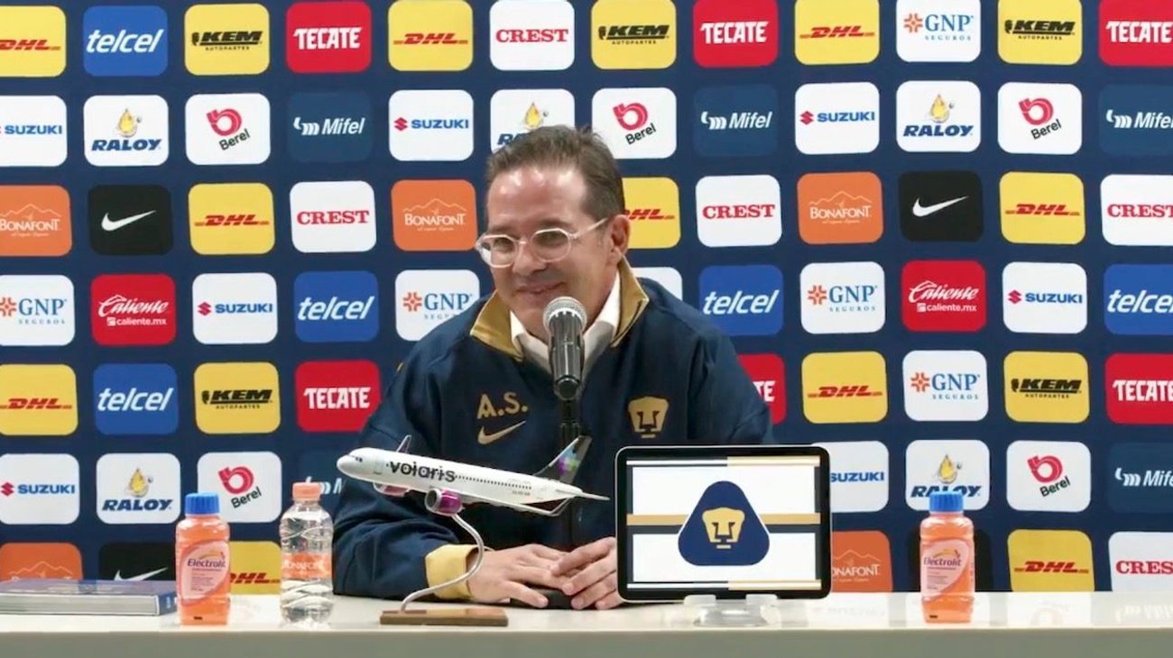 Presenta Pumas a Antonio Sancho como vicepresidente deportivo