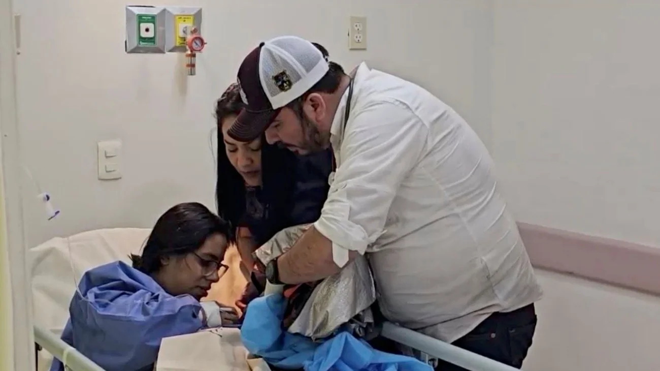 Apoya alcalde de González en parto durante emergencia por lluvias