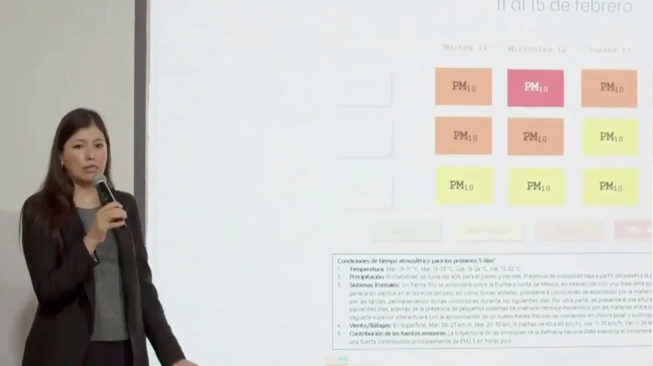 Advierten de miércoles con mala calidad del aire