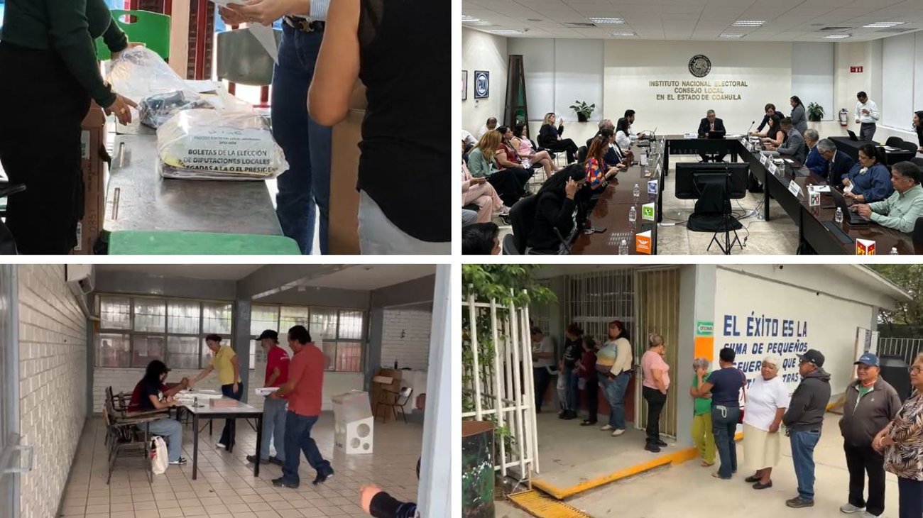 Coahuila renueva su Congreso; sigue aquí la jornada electoral